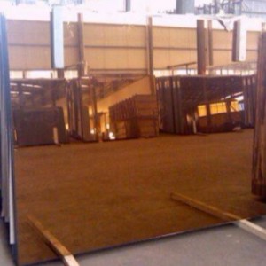 ملون فضة مرايا