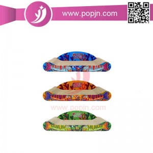طوي الكرتون القط الكرتون منزل الفراش scratcher
