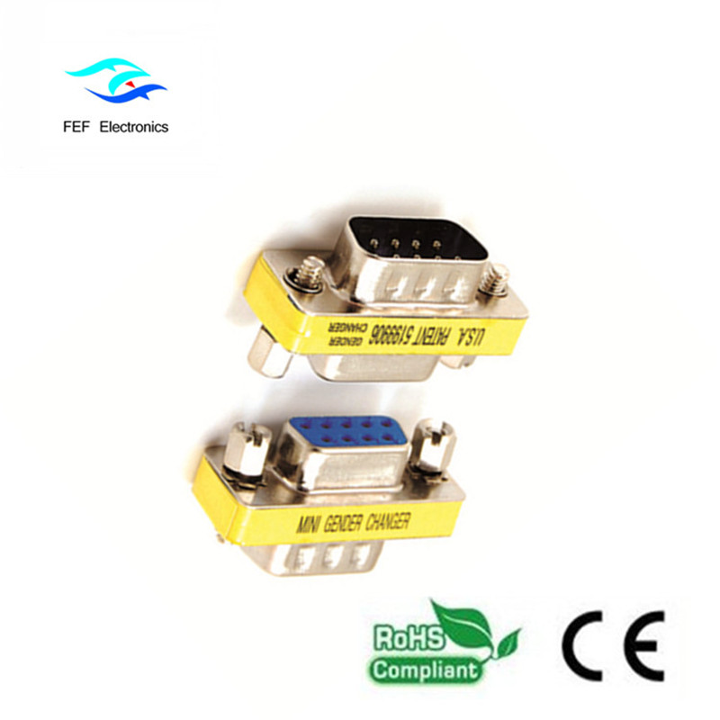 DB 9Pin الذكور إلى محول DB 9Pin الإناث كود: FEF-V-013