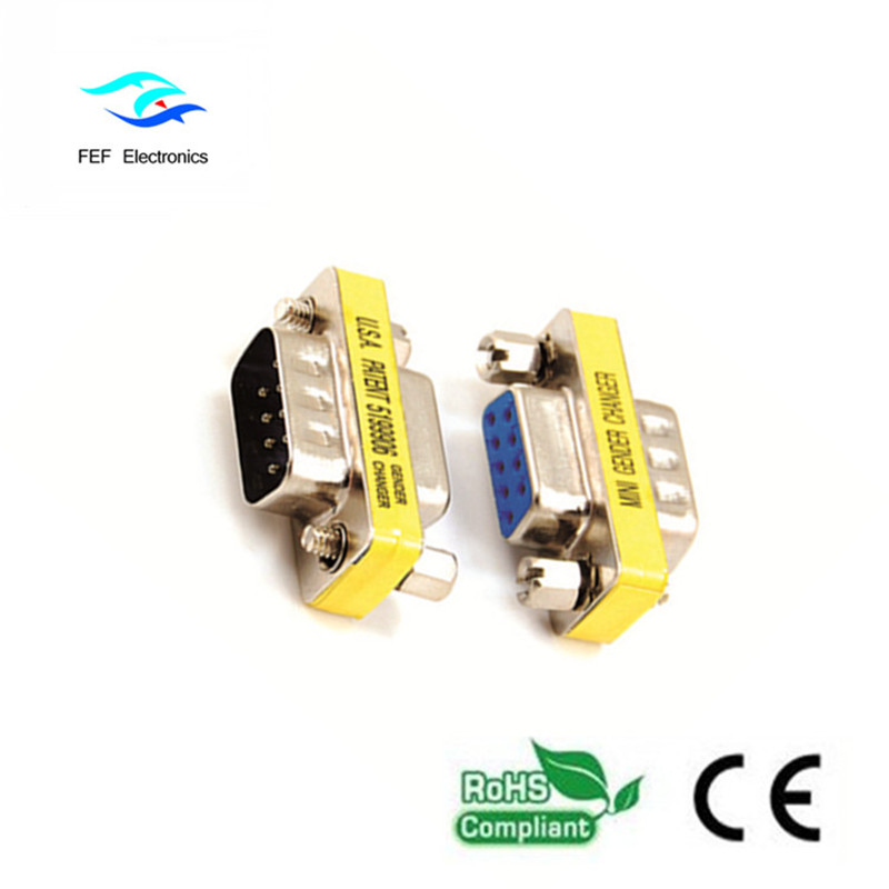 DB 9Pin الذكور إلى محول DB 9Pin الإناث كود: FEF-V-013
