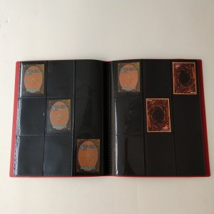 9-Pocket Red Harbour Card Collectors Portfolios ألبومات Binders for Standard Cards