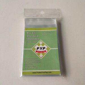 اضحة وضوح الشمس الموالية احتواء الأغلاق كم بطاقة قياسية 63.5x88mm لعبة الأكمام المجلس