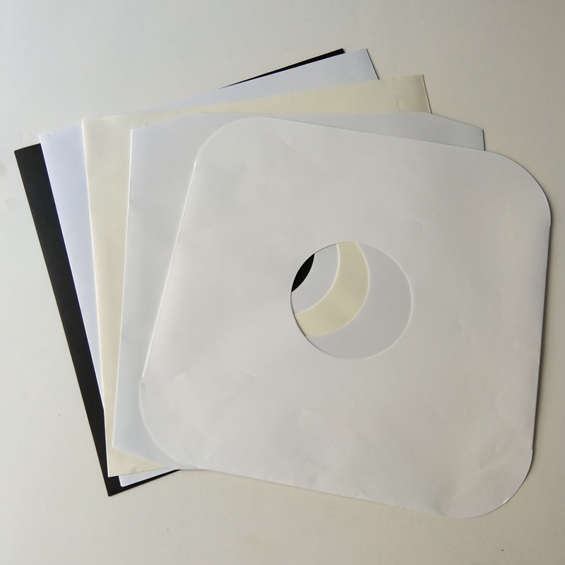 12 ورقة بيضاء الفينيل LP الداخلية الأكمام لسجل الفينيل 33 دورة في الدقيقة