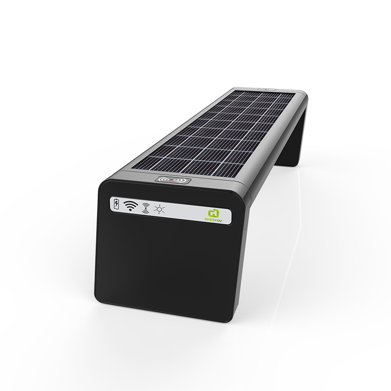 الطاقة الشمسية الذكية مقعد اختياري الدراجة حامل وشاشة LED على الظهر