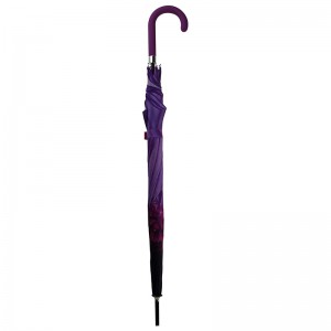 أزياء أحد مظلة السيارات المفتوحة المفتوحة في الهواء الطلق مظلة مستقيم مع شعار