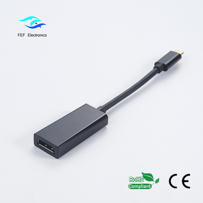 USB TYPE C to Displayport female ABS shell code: FEF-USBIC-004A