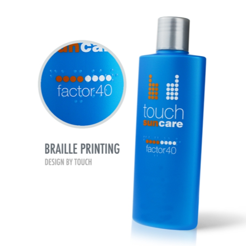 تصميم بواسطة اللمس - بريل الطباعة