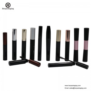 HCL100 حاوية الماسكارا فارغة مع فرشاة ماسكارا أنابيب مع رمش عصا زجاجات إعادة الملء المألوف