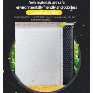 أكياس البريد فقاعة مبطن حقيبة البريد الأبيض KraftBubble بريدية مخصص المطبوعة فقاعة الارسال مبطن