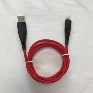 كابل بيانات USB مدمج سريع الشحن للألومنيوم فليكس الانحناء المتشابك بدون كابل USB صغير ، من النوع C ، شحن ومزامنة شحن iPhone