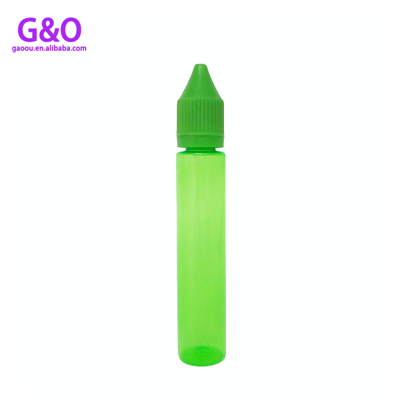 30ML 60ML 100ML زجاجة يونيكورن الأسود السمين الغوريلا V3 ه زجاجة من البلاستيك السائل القطارة 60ML جديد ه السائل قطرة يونيكورن زجاجات زجاجات vape