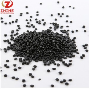 MASTERBATCH الأسود على أساس المواد الخام البلاستيكية ABS PC PS PP PE PVC EVA PET للمواد البلاستيكية