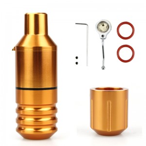 Tattoo Pen Short pen Machine، German Faulhaber Motor Tattoo Machine ، برؤوسين ، DC interfaceTattoo Guns من Beauty \u0026 Health