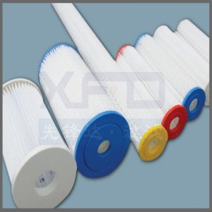 خرطوشة ألياف البوليستر مطوي