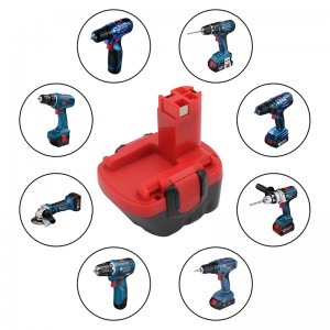 حزمة بطاريات أداة الطاقة Ni-Cd 12V 1200mAh استبدال لبوش BAT045 ، BAT049