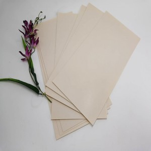 جودة عالية 0.5 مم المشمش اللون جامدة PET البلاستيك ورقة البوليستر للأثاث