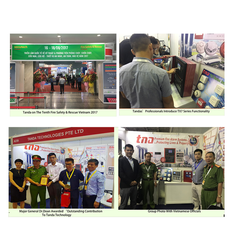 تاندا تنضم إلى Fire Safety \u0026 Rescue Vietnam 2017