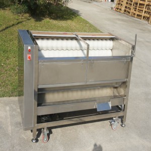 نوع جديد QX-818 منظف الفاكهة / آلة تقشير الفاكهة / آلة تقشير فرشاة تنظيف الفاكهة