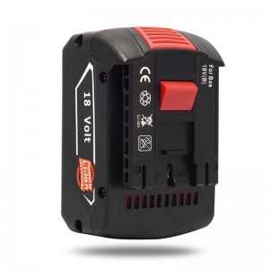 بطاريات ليثيوم أيون قابلة للشحن 18v 4000mAh لبوش BAT609 ، BAT609G