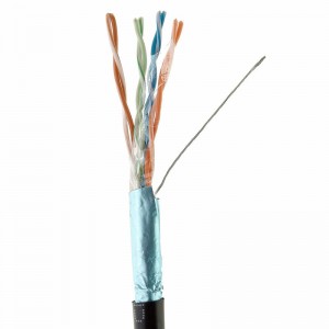 كابل إيثرنت CAT5E محمي بالكبل (FTP)