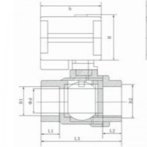 CKV20. سلسلة من صمام الأسلاك اثنين بمحركات
