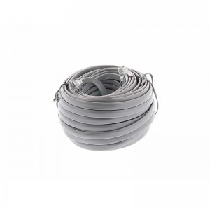 RJ12 6 سلك موصل عبر كابل الهاتف وحدات