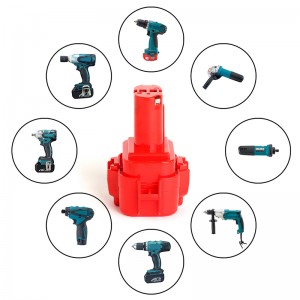 بطارية Ni-Mh 9.6V 3000mAh البديلة لماكيتا 6909DW ، 6909DWA a Drill