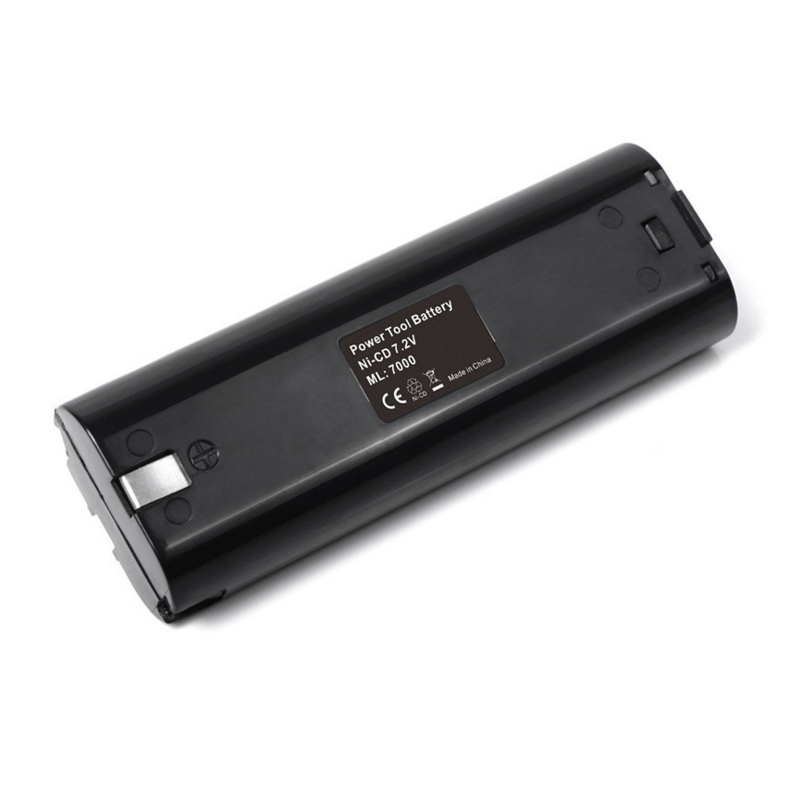 بطاريات Ni-Cd 7.2V 1300mAh القابلة لإعادة الشحن لأجهزة ماكيتا 7000 ، 7002 ، 7033