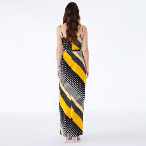 اللباس 2019 أزياء السيدات مثل الصيف فستان طويل مثير النساء