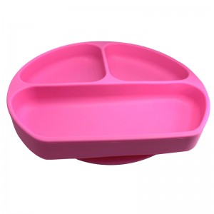 المنتجات الساخنة غير زلة الالتصاق سيليكون الطفل لوحات الطفل الجدول تحديد الموقع