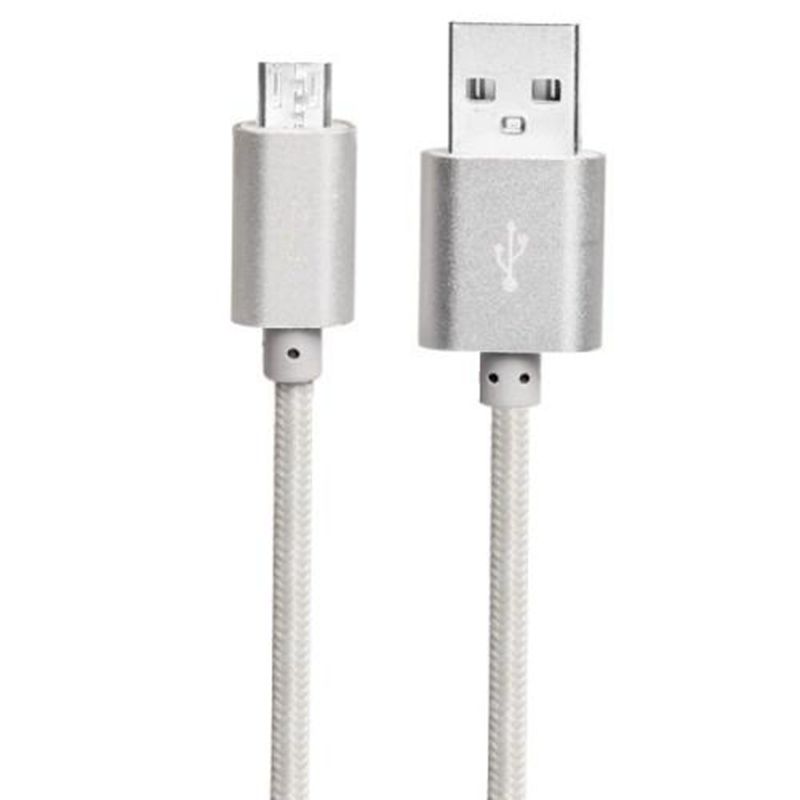 مايكرو النايلون مضفر كابل usb