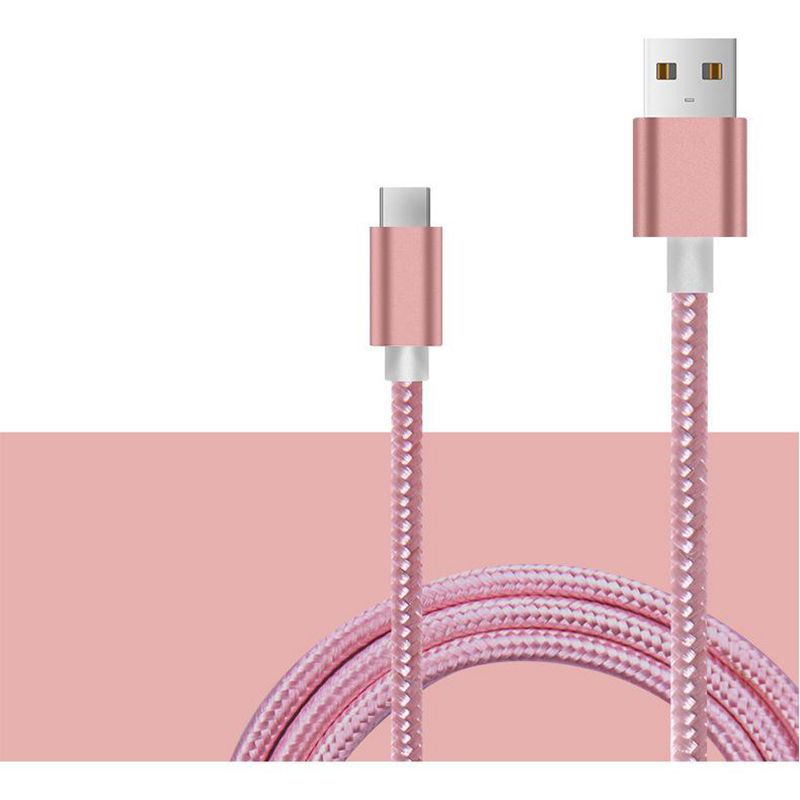 اكتب- C إلى USB كبل briaded النايلون