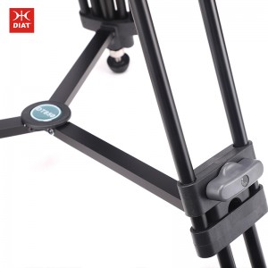 DIAT DT850 أعلى درجة ترايبود ترايبود الفيديو عالية الجودة لاطلاق النار المهنية ترايبود الكاميرا