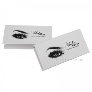 كتاب كرتون مخصص على شكل الإغلاق المغناطيسي تغليف رمش مربع العرض