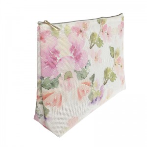 حقيبة مستحضرات التجميل شبكة شعبية و fasion البلاستيكية