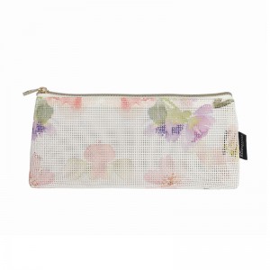 Fasion زهرة طباعة حقيبة مستحضرات التجميل الشخصية