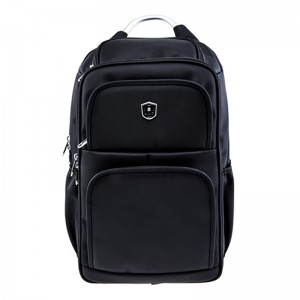 17SA-6601F جيوب mulitiple كبيرة مقبض معدني أعلى جودة أكسفورد نايلون 17 بوصة حقيبة كمبيوتر محمول على ظهره