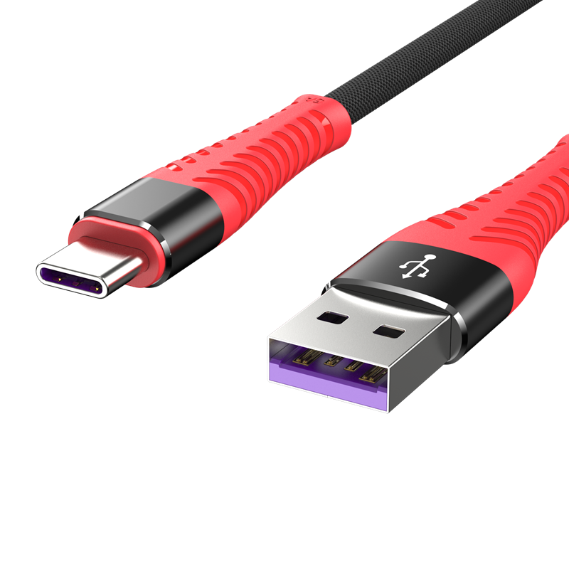 كابل بيانات USB صغير 5A سريع شحن كابل بيانات لهاتف Huawei المحمول