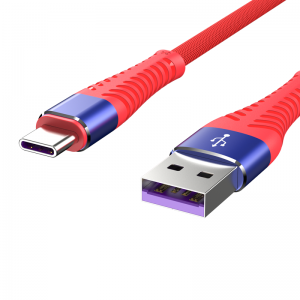 كابل بيانات USB صغير 5A سريع شحن كابل بيانات لهاتف Huawei المحمول