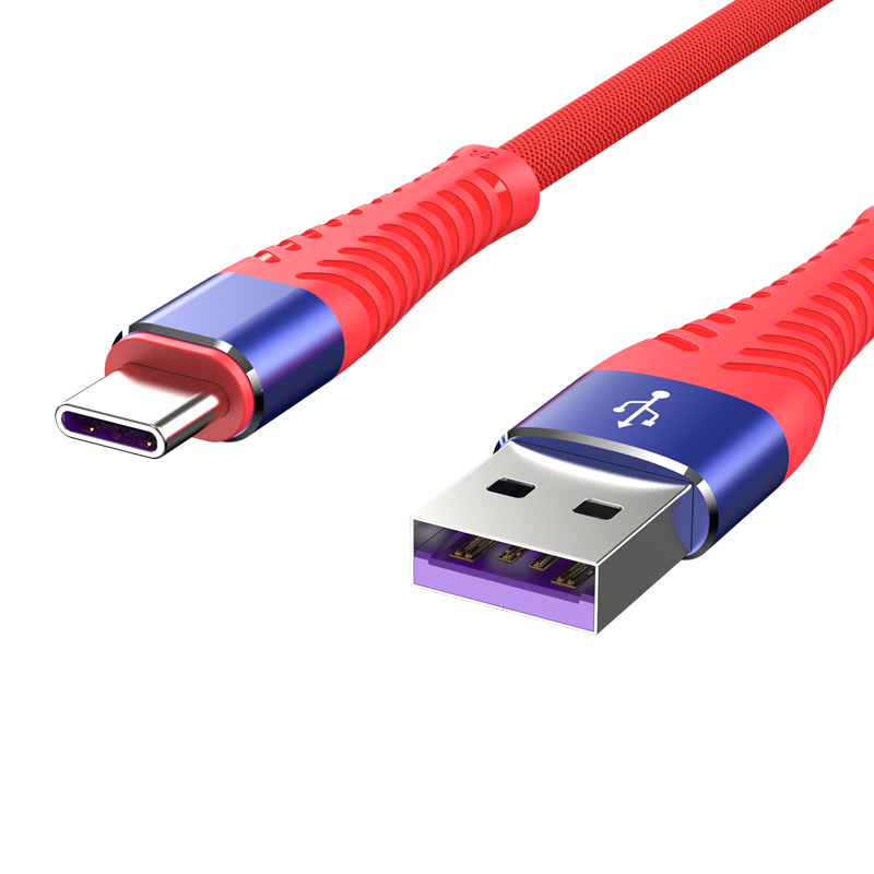 كابل بيانات USB صغير 5A سريع شحن كابل بيانات لهاتف Huawei المحمول