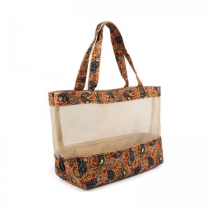 حقيبة مستحضرات التجميل شبكة النايلون مع سعر المصنع