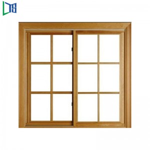 فوشان مزدوجة التزجيج الألومنيوم نافذة بابية الفرنسية للمنزل سكني مع الصوت والدليل