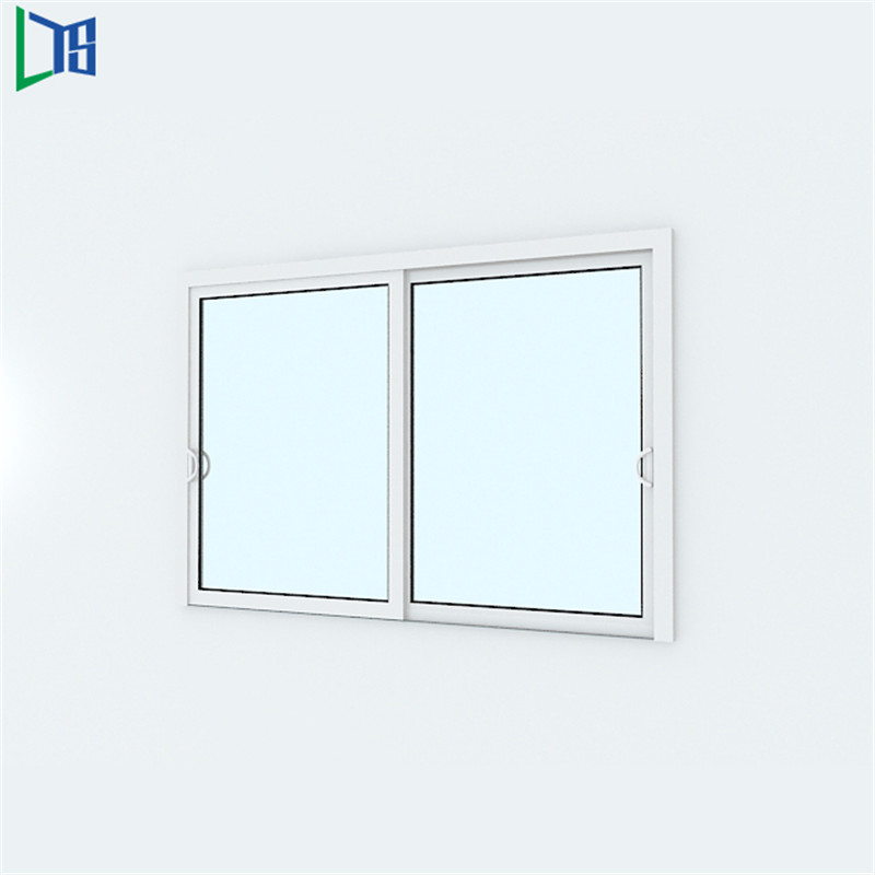 نافذة انزلاقية من الألومنيوم أو مبنى سكني مع طلاء مسحوق وزجاج مفرد أو مزدوج