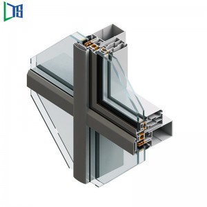 Sun Frame Famous Curtain Wall Factory الصين High Rise Aluminium Curtain Wall Supplier