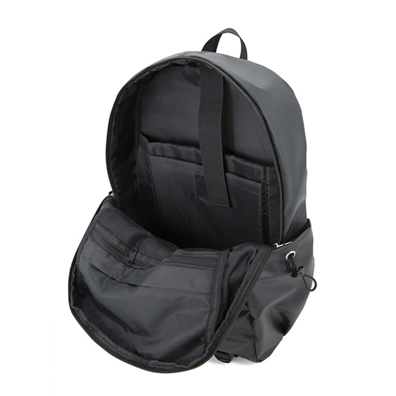 19SC-7927D أسود اللون عارضة نمط رجال الأعمال السفر للماء حقيبة الظهر المحمول