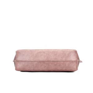 HD0823 - بيع المصنع مباشرة الوردي أكياس الخضروات بو الجلود التسوق للنساء