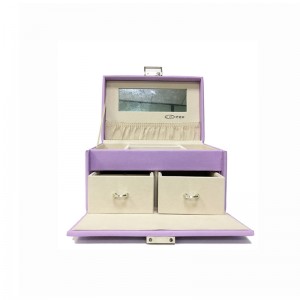 تخصيص تخزين المجوهرات هدية مربع تعزيز هدية منظم المجوهرات