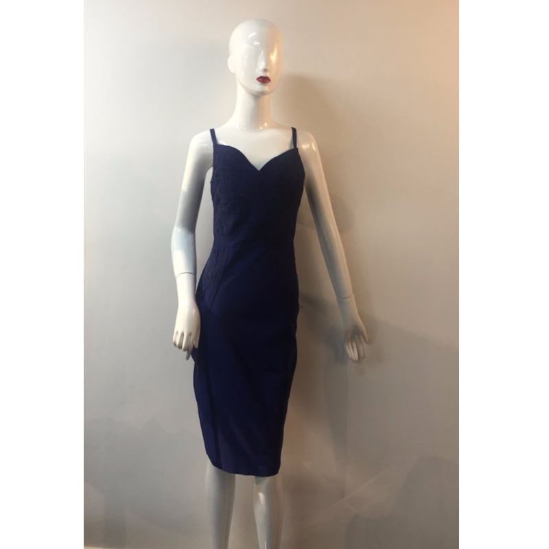 MIDI DRESS NAVY DRESS JLWD0029