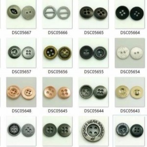 أزياء 10mm إلى 19mm الراتنج أربعة حفرة قميص أزرار الخياطة للملابس 2