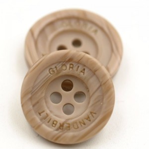 تصميم الأزياء 2 ثقوب أنواع البوليستر خياطة زر الملابس 14